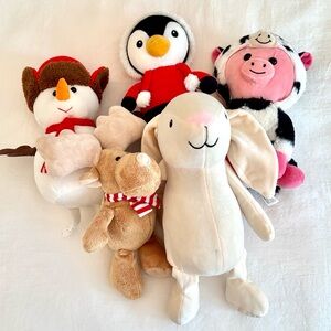 Stuffed Animal LOT Plush Stuffy
